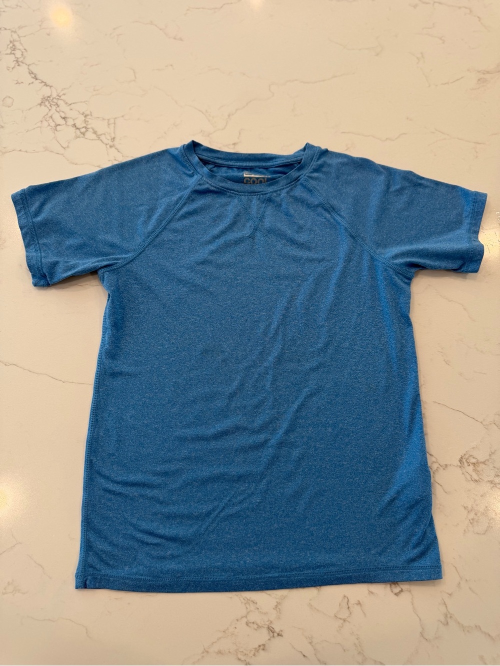 Kids Performance Short Sleeve Tee - Blue